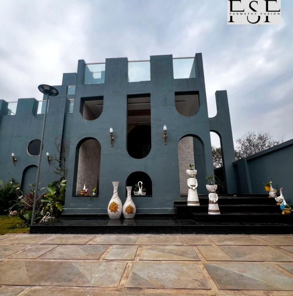 The farmhouse at Farmstay Harmony, Shamshabad