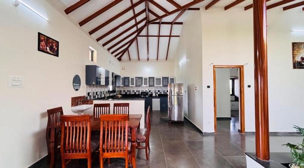 Dining area at Bheem Nest Stay, Moinabad