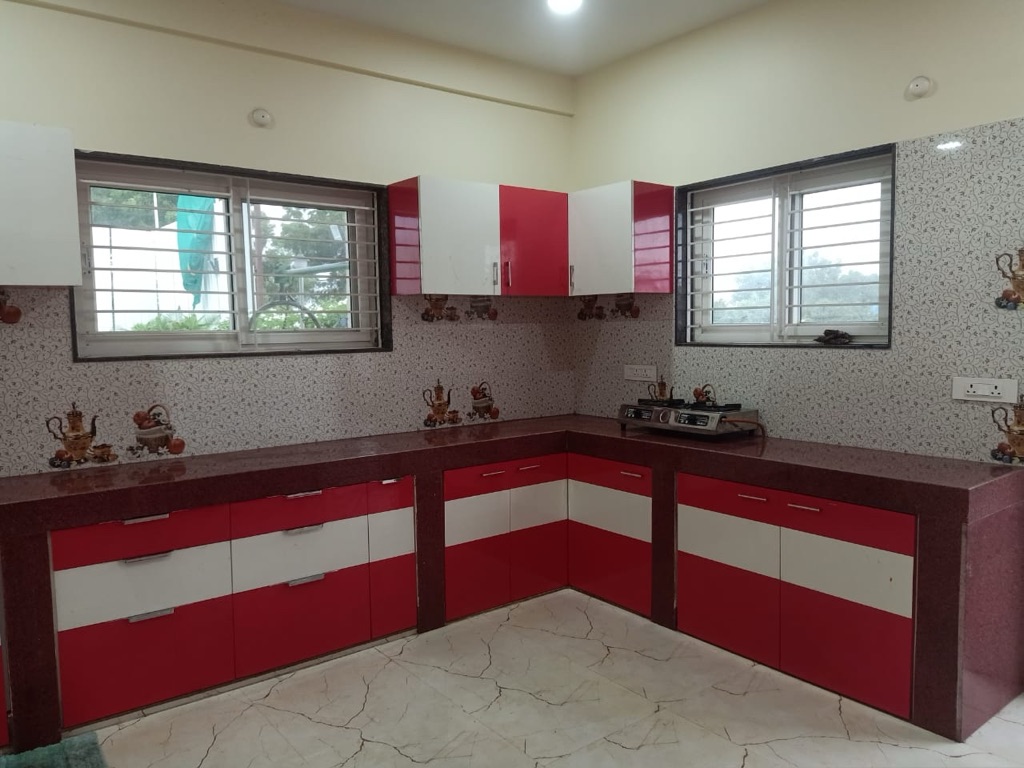 Kitchen at ZA Nature Villa, Aziz Nagar, Moinabad