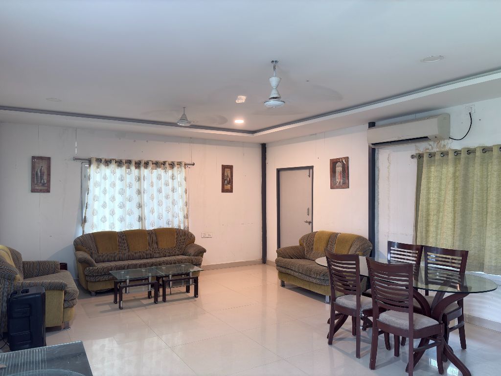Living room at Eshwara Greens Farm, Aziz Nagar, Moinabad
