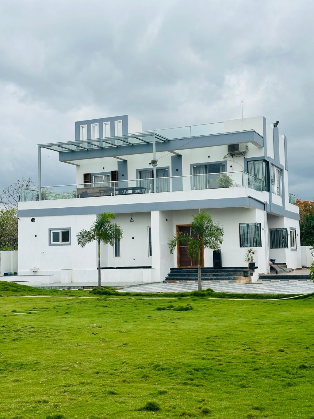 The farmhouse at NRM Orchard City, Surangal, Moinabad
